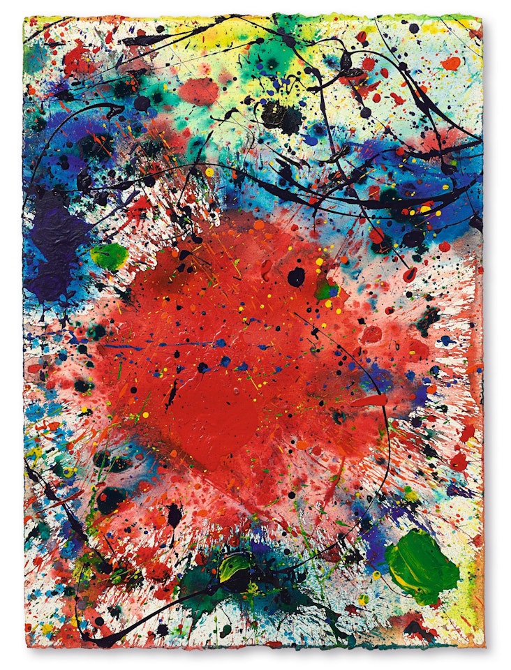 UNTITLED  by Sam Francis