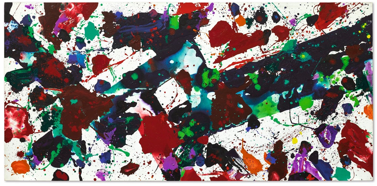 UNTITLED  by Sam Francis