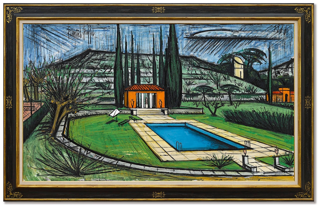 LA PISCINE DE LA BAUME by Bernard Buffet
