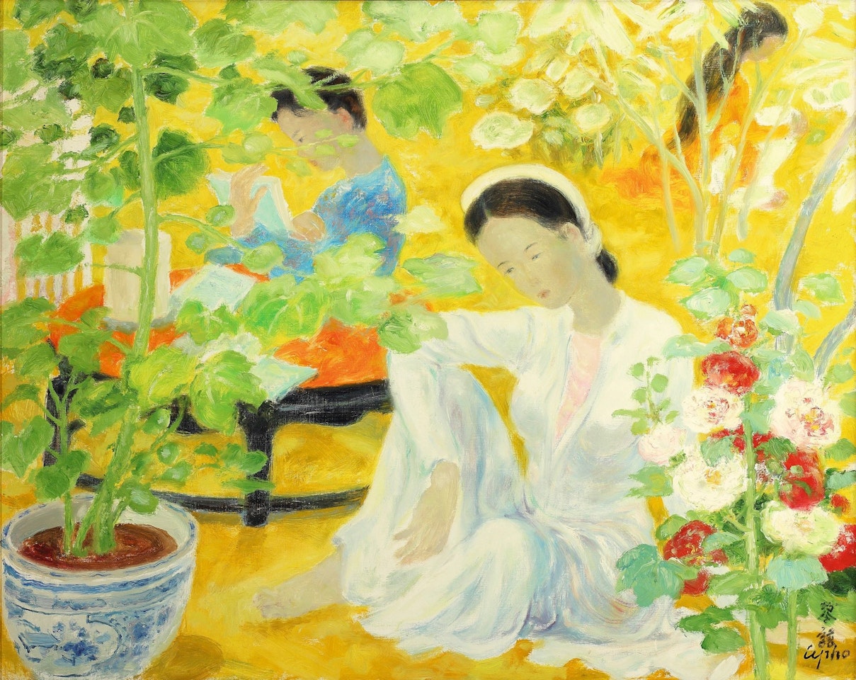 LA LECTURE (READING)  by Le Pho