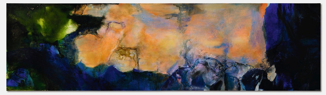 JUIN-OCTOBRE 1985 by Zao Wou-Ki