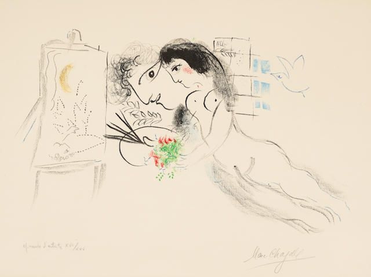 Rêve Familier by Marc Chagall