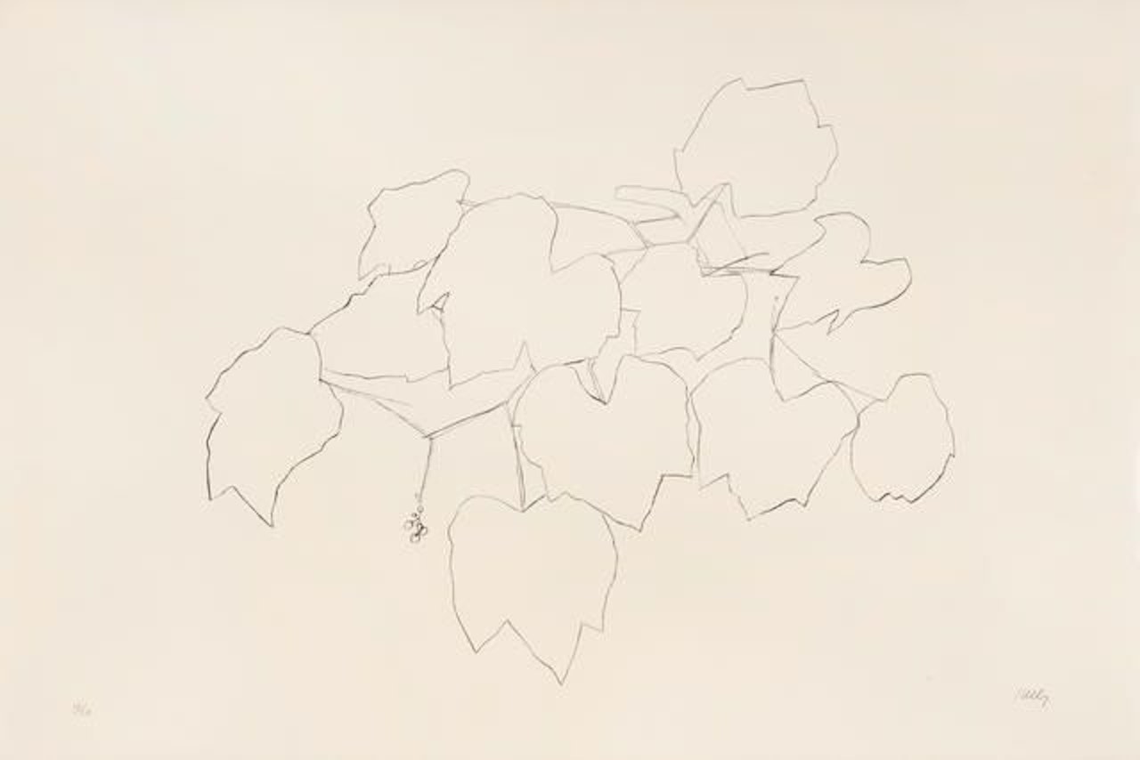 Grape Leaves I by Ellsworth Kelly