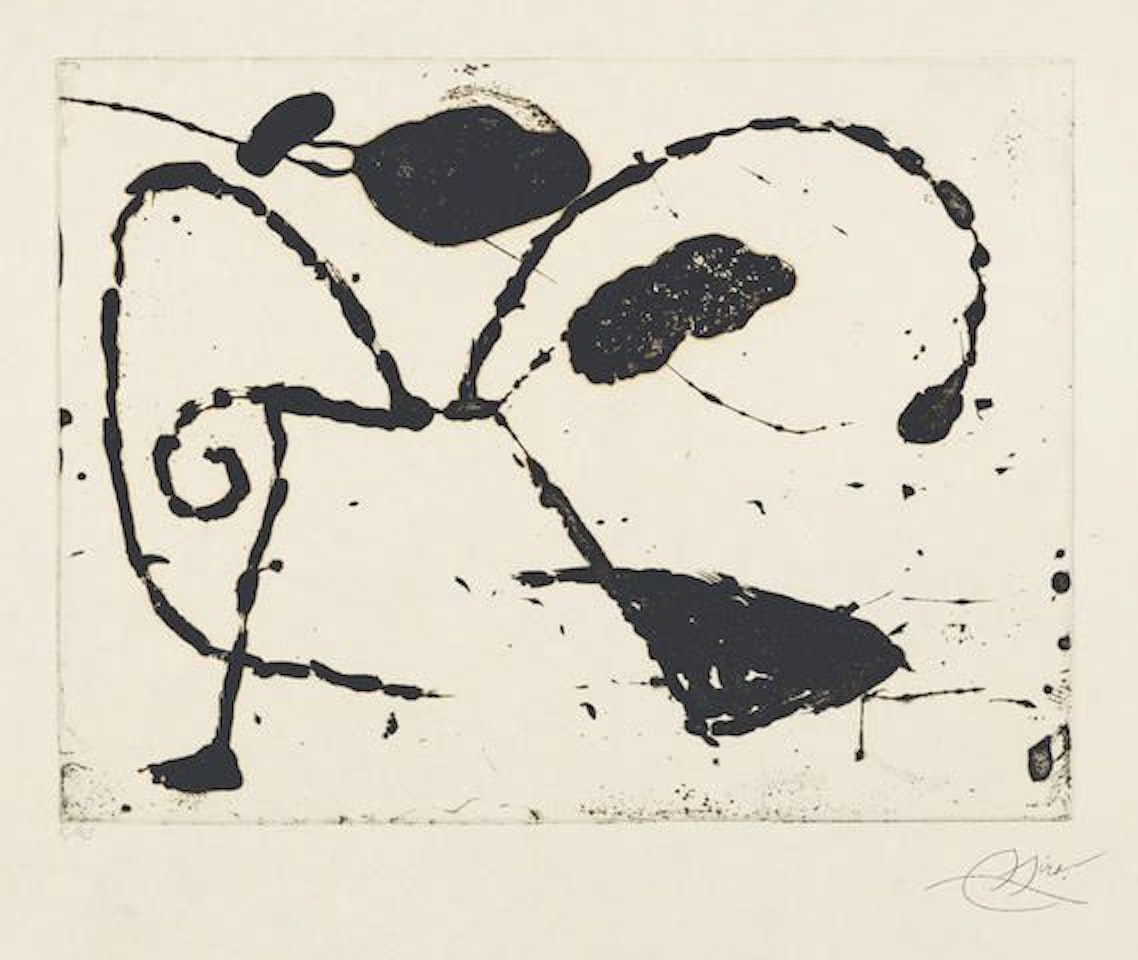 Ocells de Montroig I, II, III, IV 4 by Joan Miró