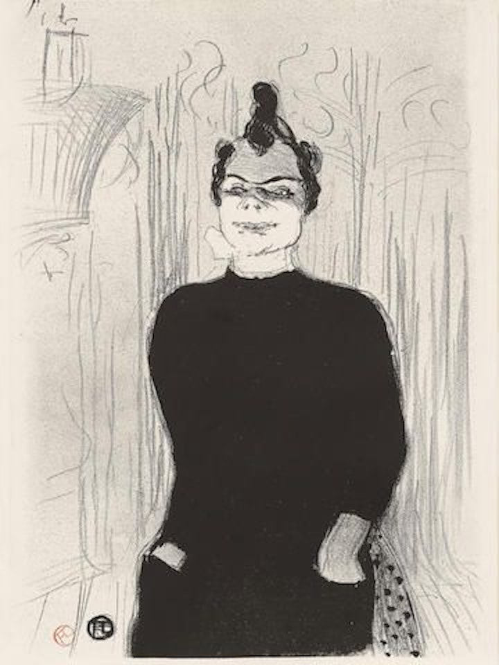 A la Gaieté Rochechouart: Nicolle by Henri de Toulouse-Lautrec