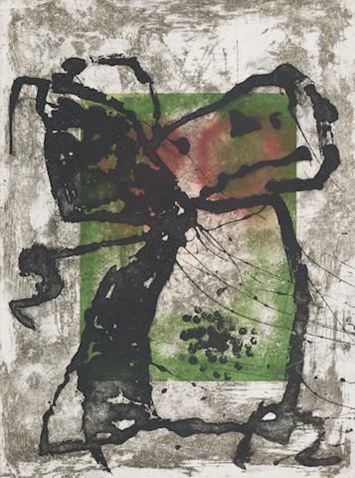 Rupestres XII (Cave Paintings XII) by Joan Miró