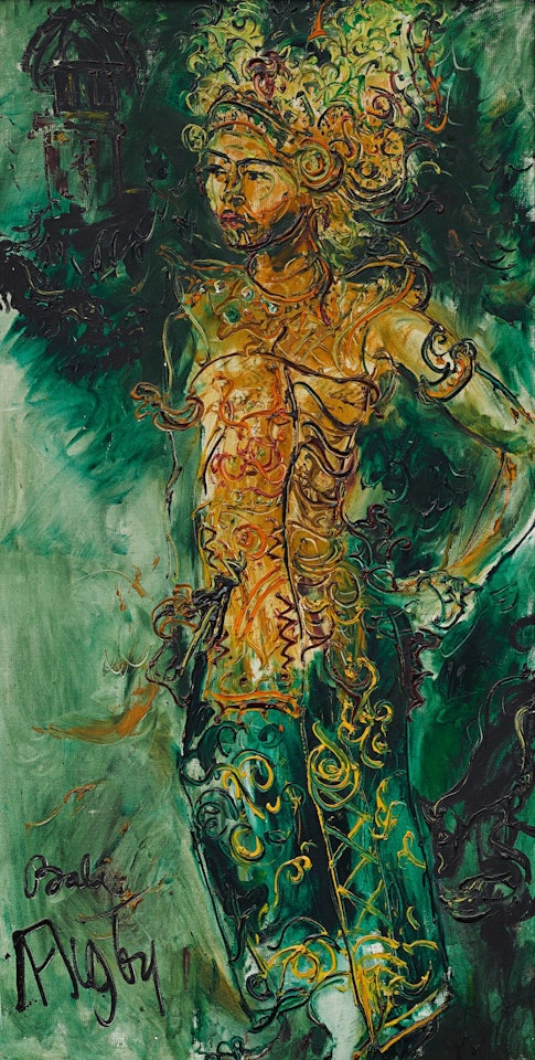 BALINESE DANCER by Affandi