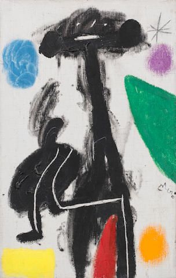 Femme, étoile by Joan Miró