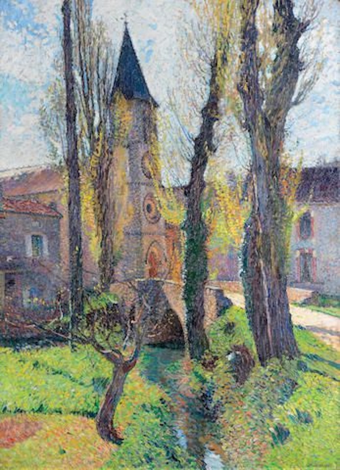 L'église de Labastide du Vert by Henri Martin