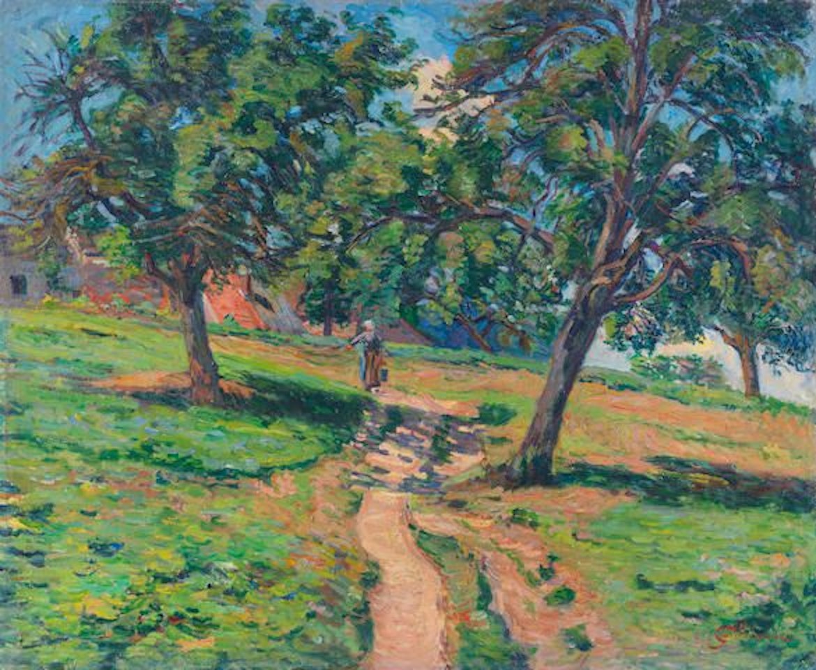 Chemin à Damiette by Armand Guillaumin