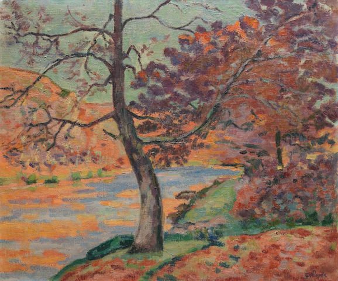 La Roche de L'Echo, à Crozant by Armand Guillaumin