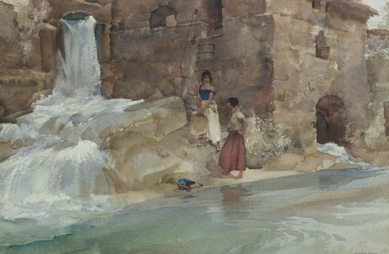 The Miller's Daughters, Geroanne by William Russell Flint