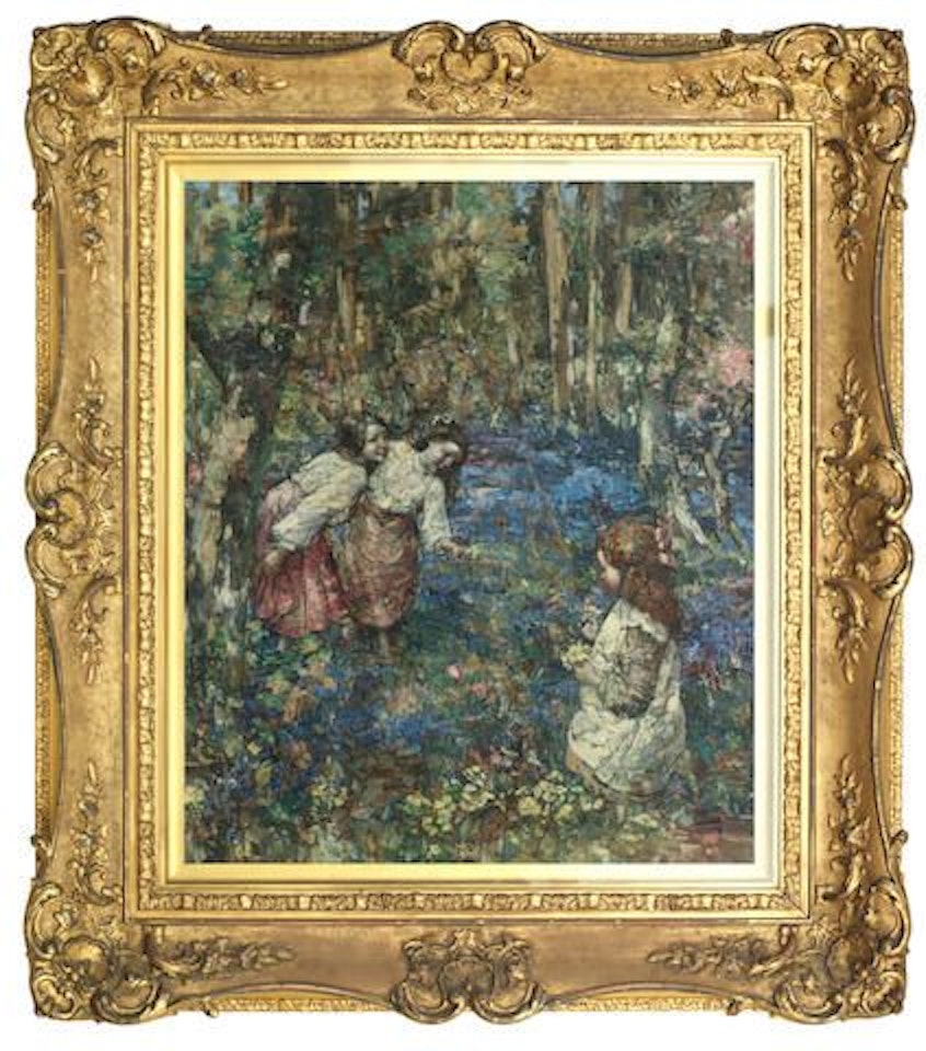 Picking Wild Flowers by Edward Atkinson Hornel