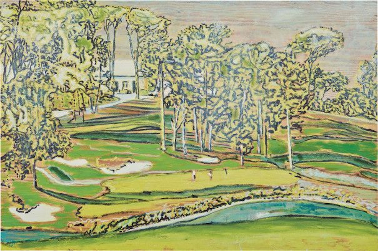 Palheiro (For: Zombie Golf) by Peter Doig