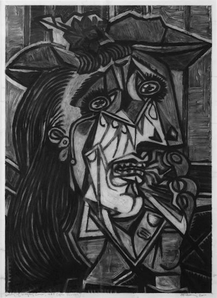 Study of Weeping Woman, 1937 (After Picasso) by Robert Longo