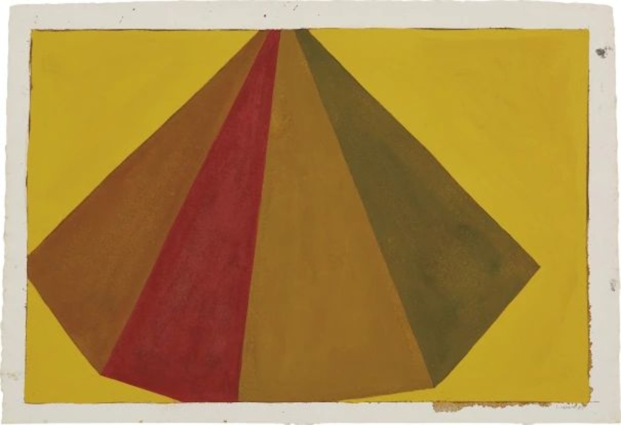 Asymmetrical Pyramid by Sol LeWitt