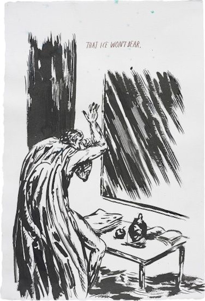 No Title (That ice won't...) by Raymond Pettibon
