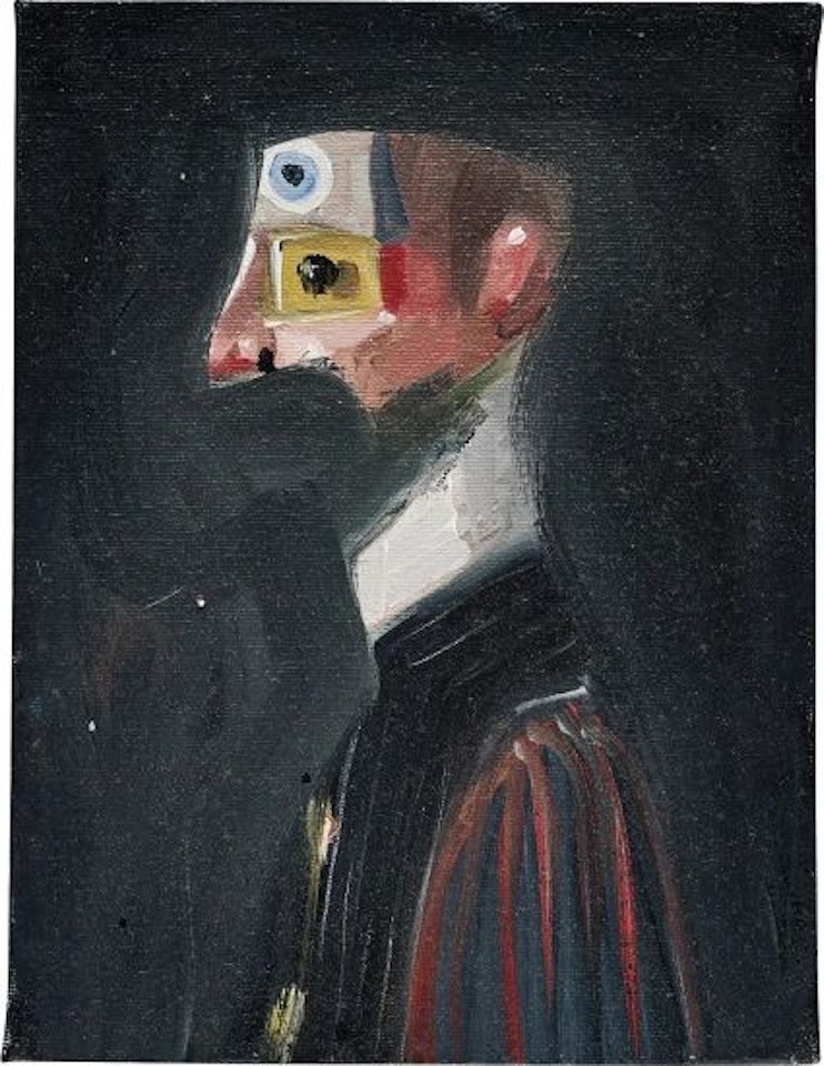 The Old Sea Captain by George Condo