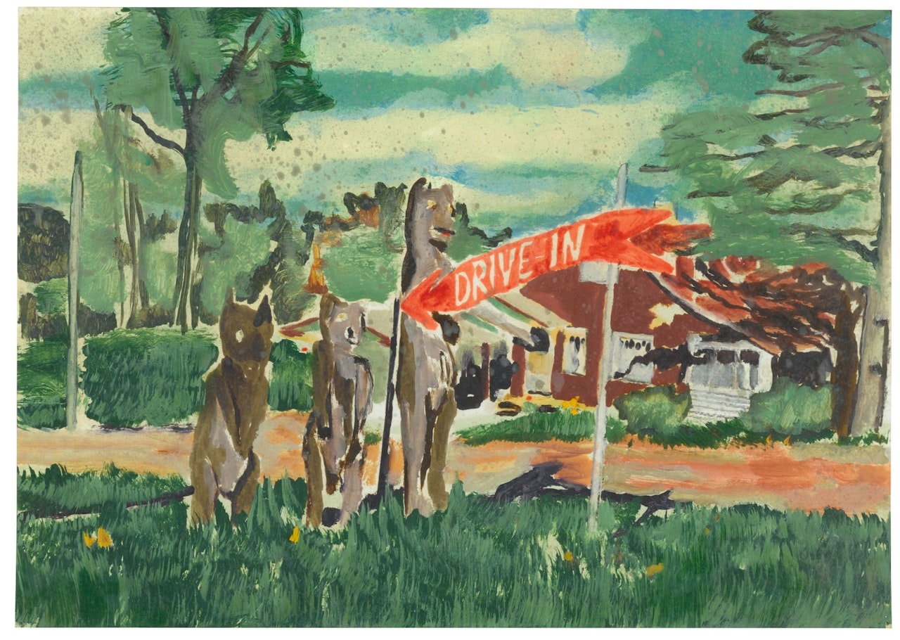 THE STORY OF THE 3 BEARS by Peter Doig