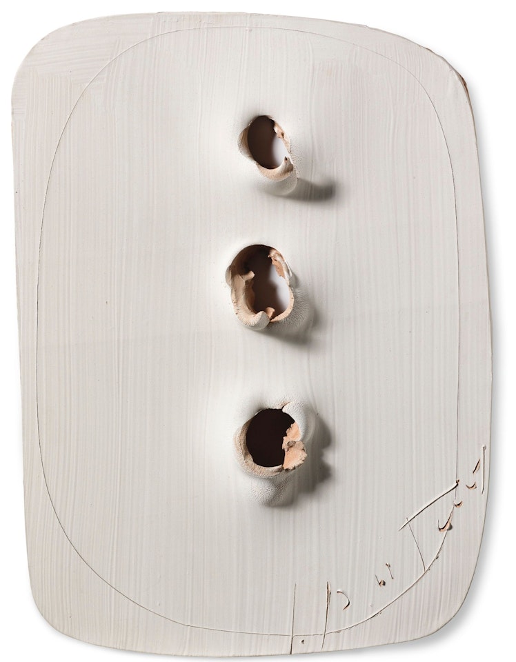 CONCETTO SPAZIALE by Lucio Fontana