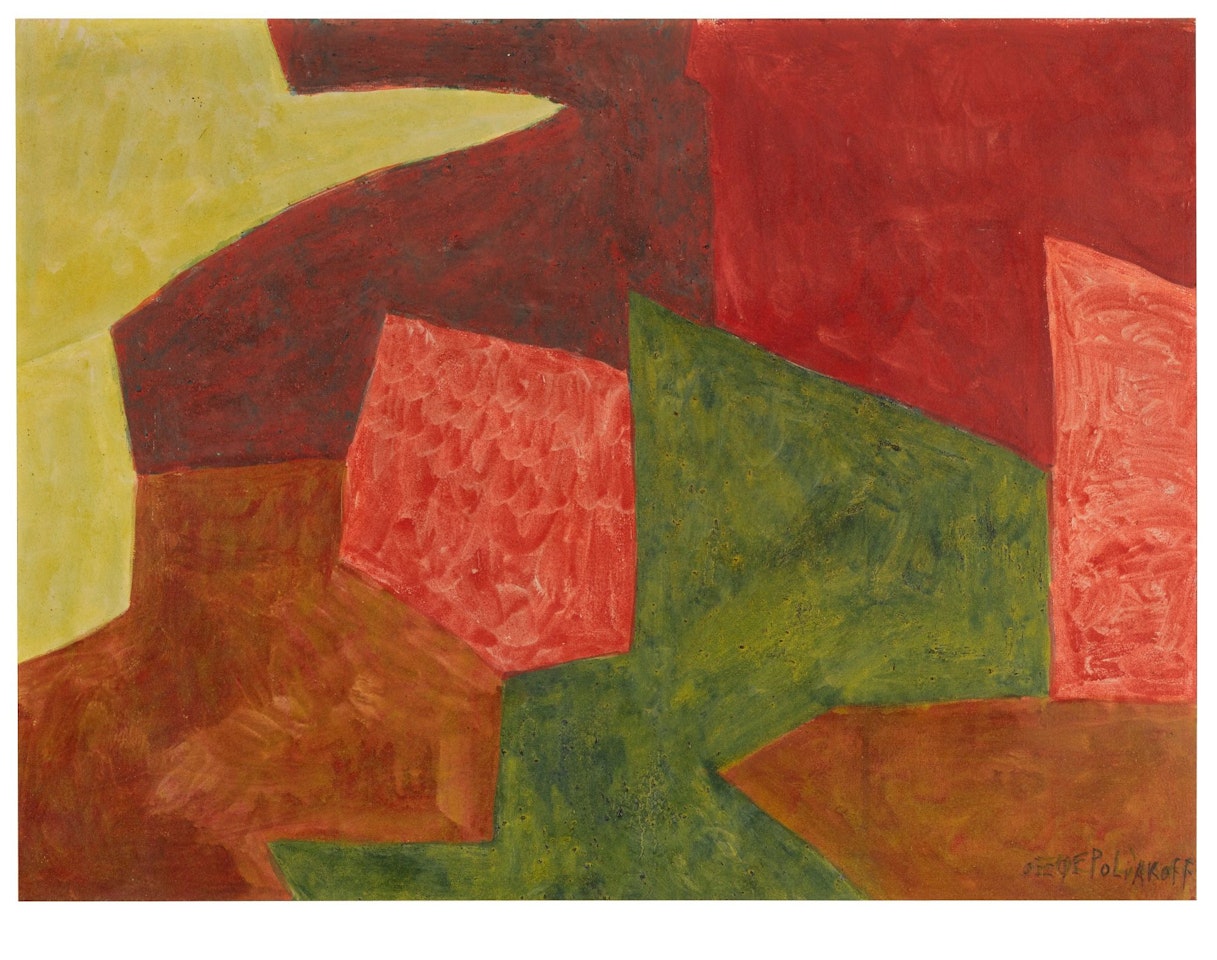 COMPOSITION ABSTRAITE by Serge Poliakoff