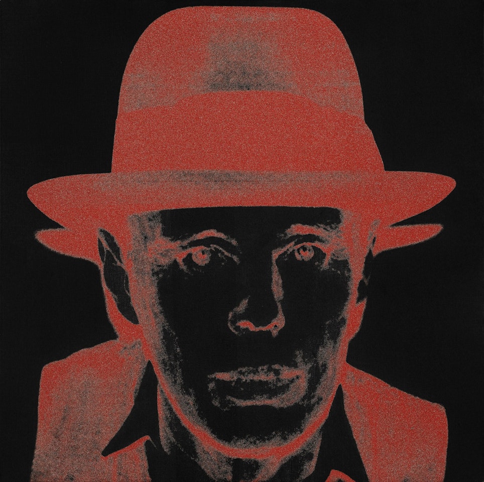 JOSEPH BEUYS (DIAMOND DUST) by Andy Warhol