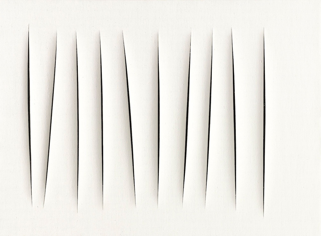 CONCETTO SPAZIALE, ATTESE by Lucio Fontana