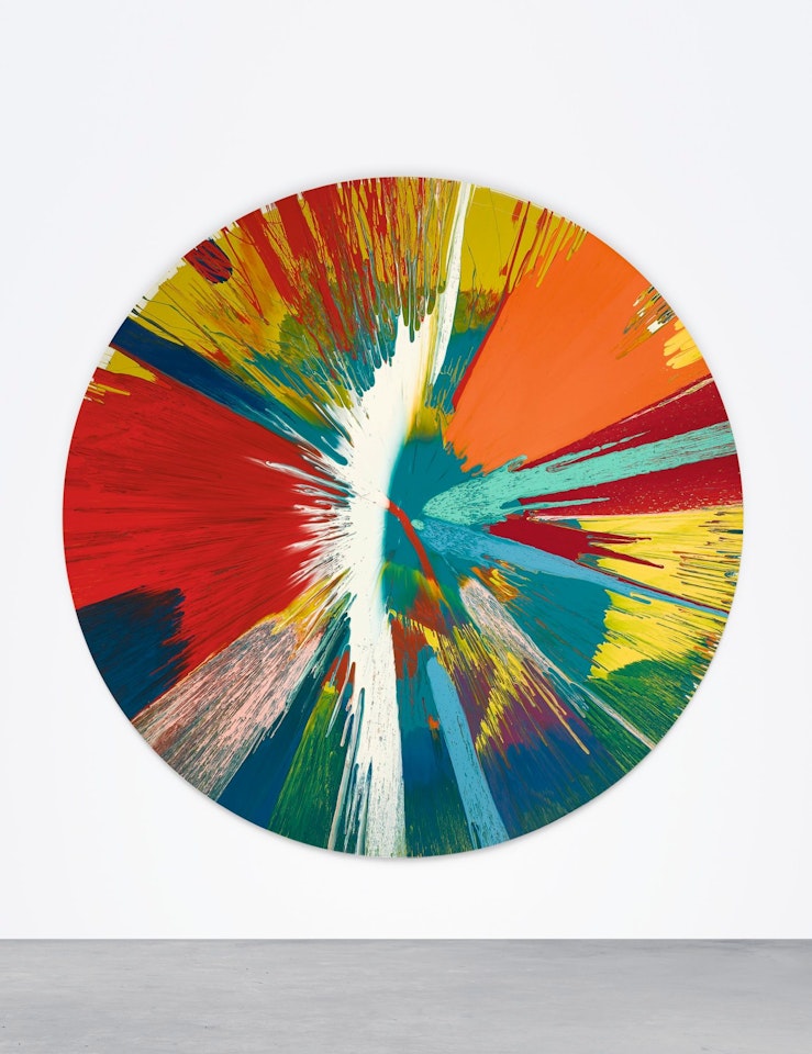BEAUTIFUL AUTUMN PAINTING by Damien Hirst