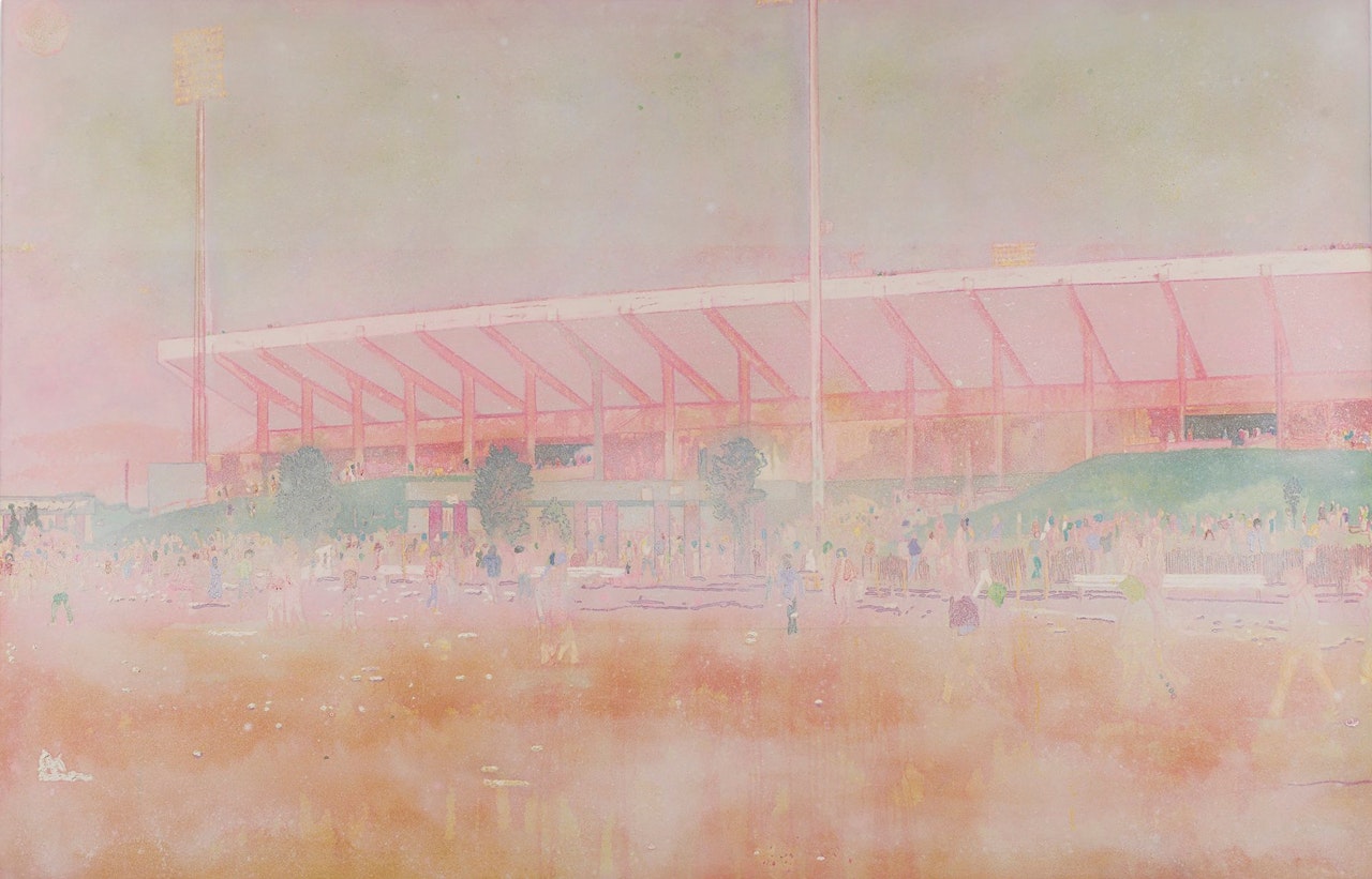 BUFFALO STATION I by Peter Doig