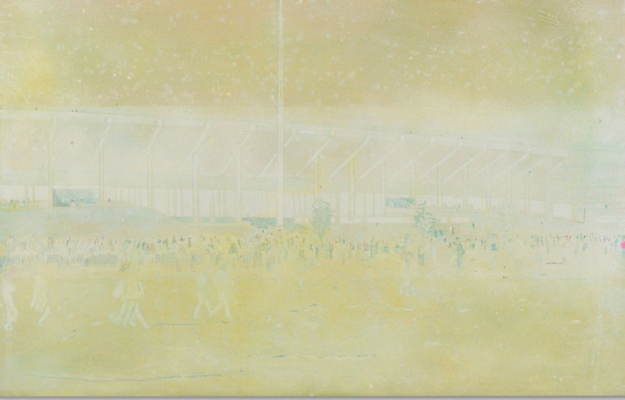 BUFFALO STATION II by Peter Doig