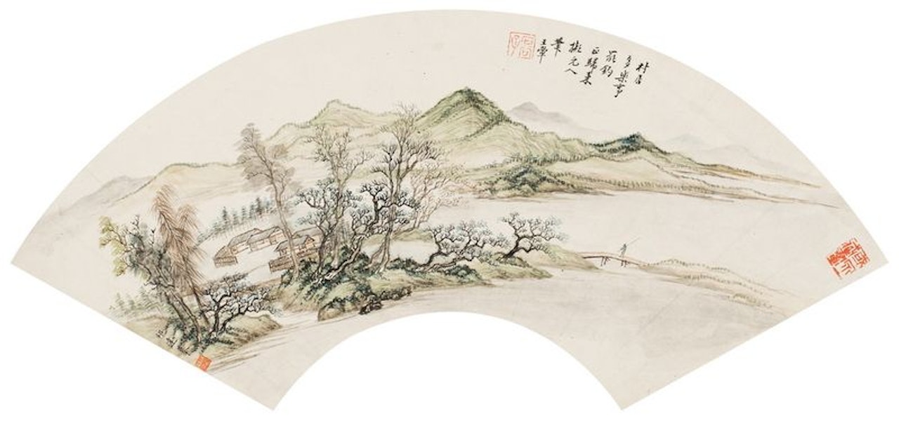 Landscape by Wang Hui