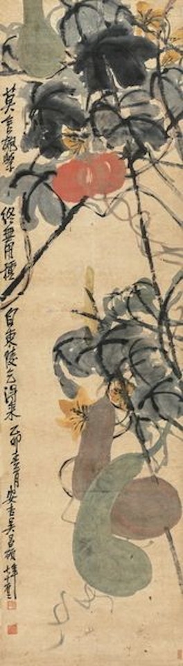 Figure gourd by Wu Changshuo