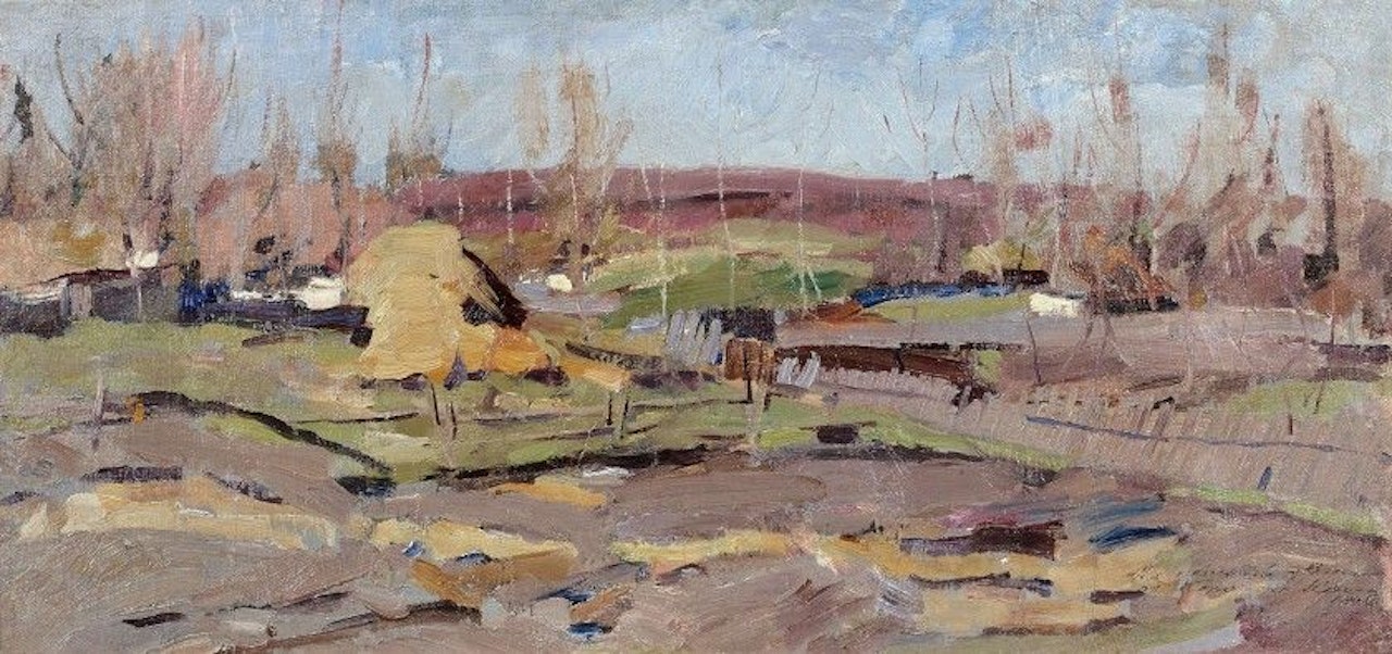Spring in Okhotino by Konstantin Alekseevich Korovin
