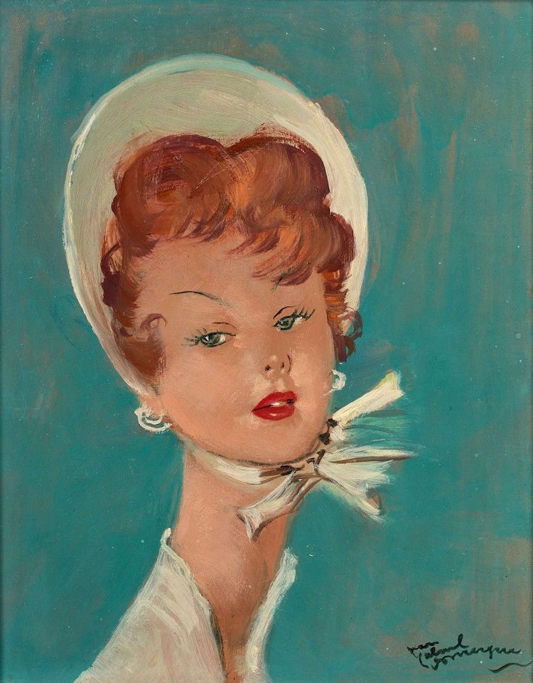Gladys by Jean Gabriel Domergue