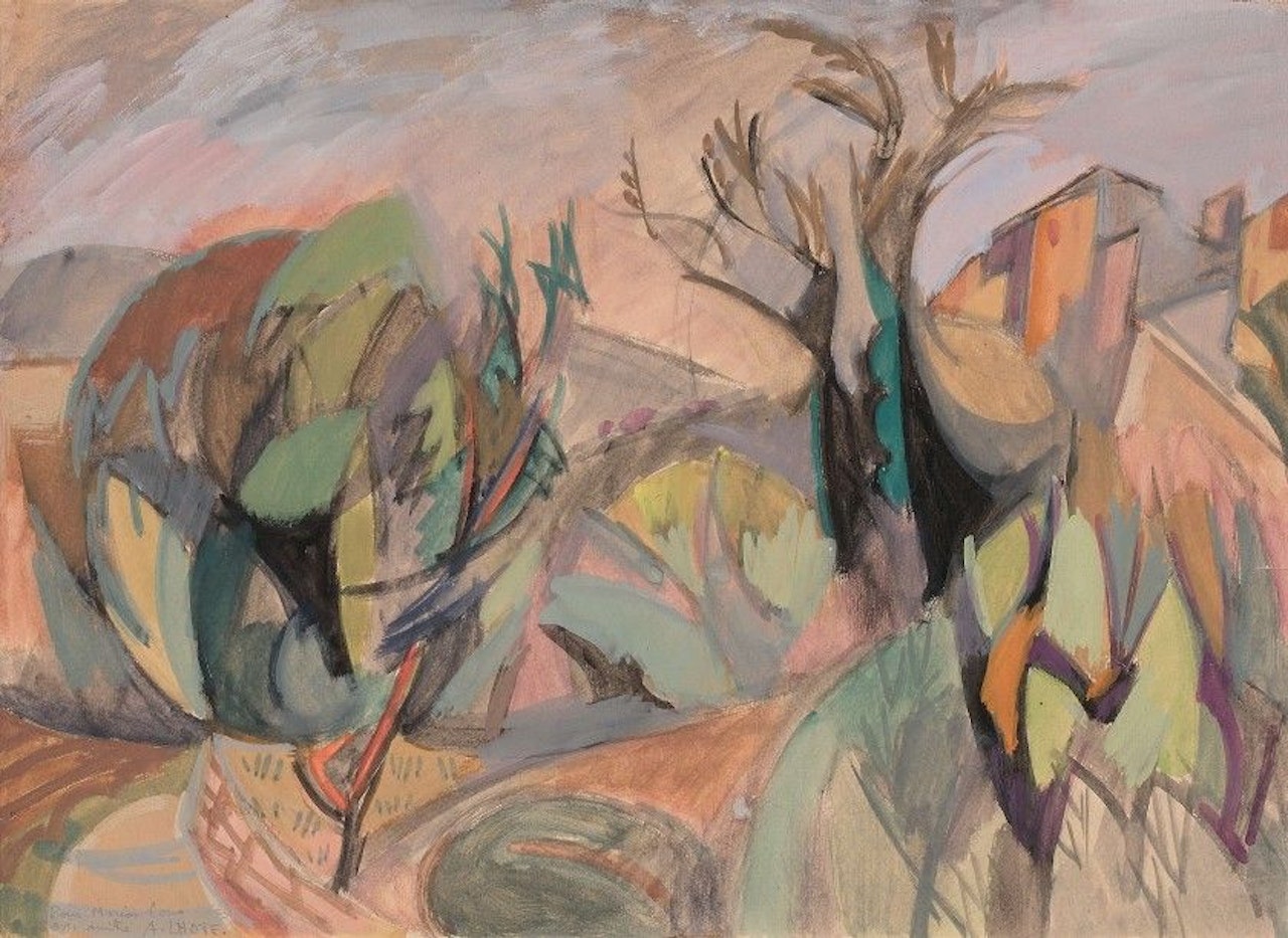 Landscape of Gordes by André Lhote