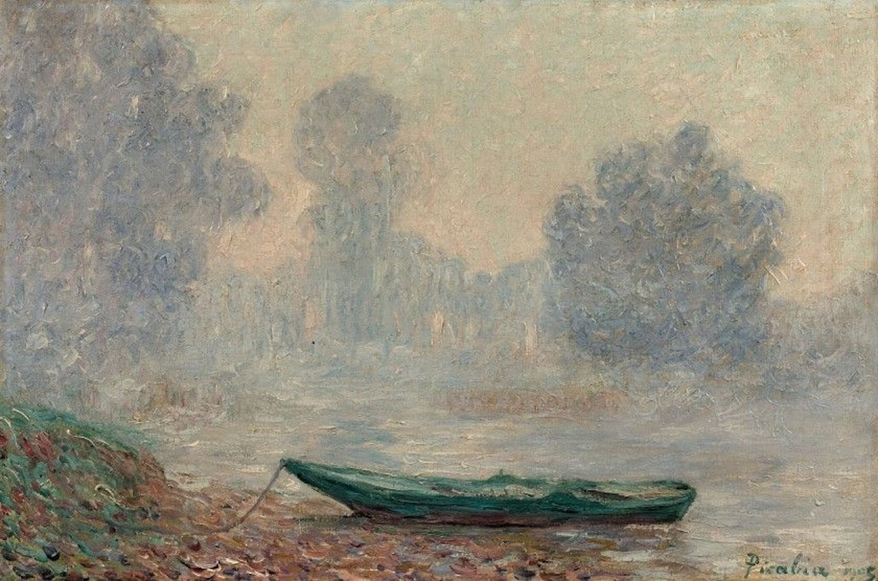 One morning in the mist, Montigny by Francis Picabia