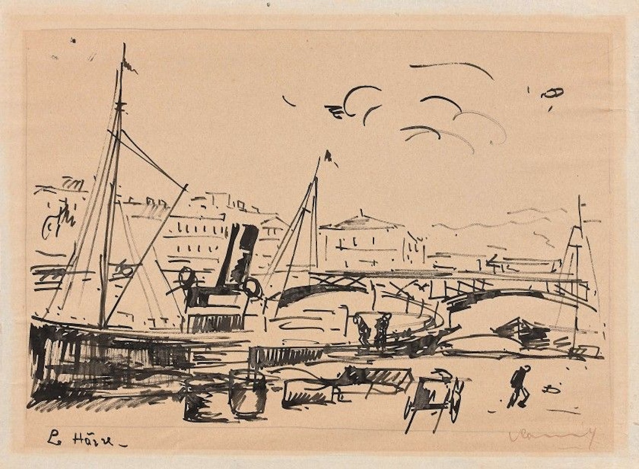 Le Havre by Maurice de Vlaminck