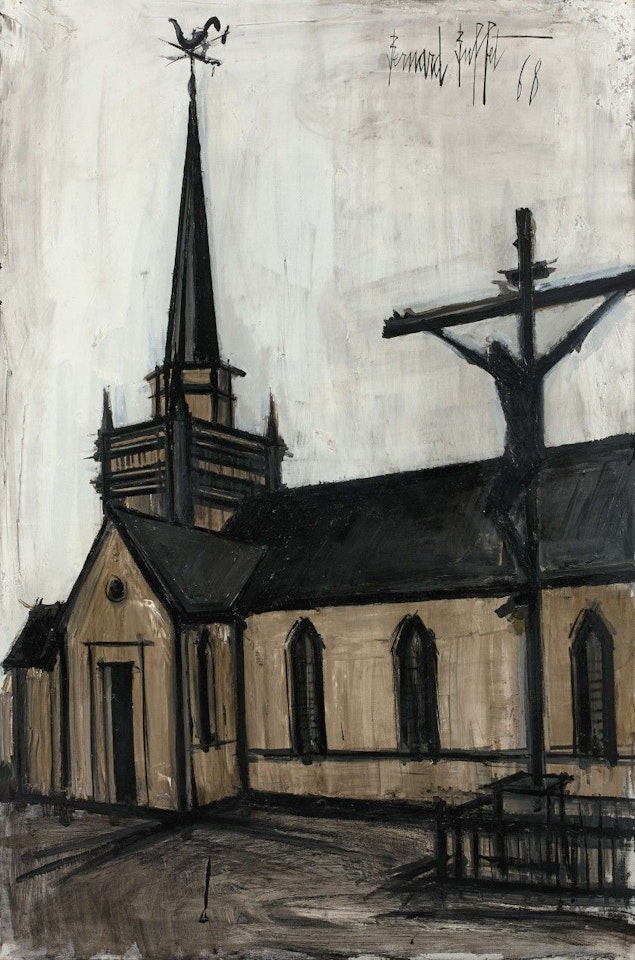 Church of Landerneau by Bernard Buffet
