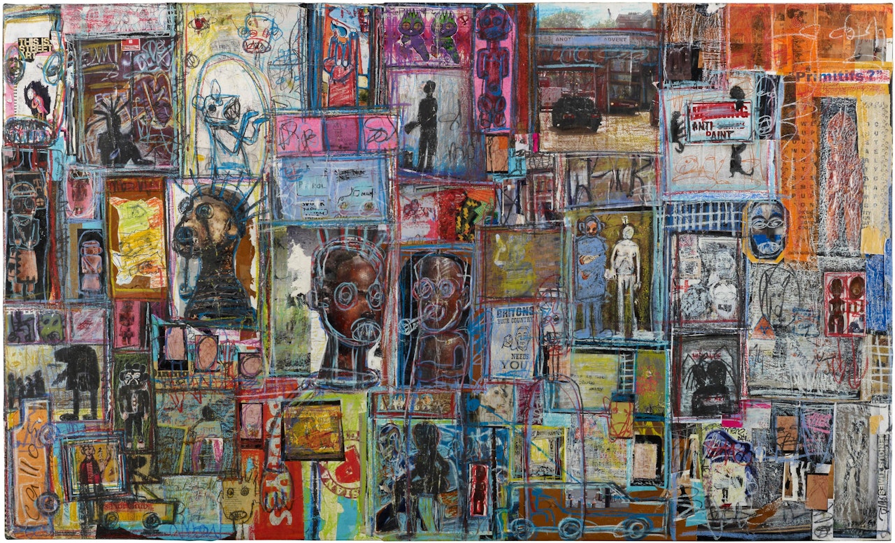 Untitled by Aboudia Abdoulaye Diarrassouba