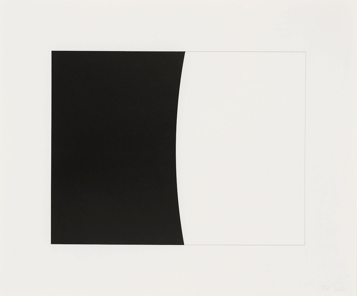 Fontenay, from: Third Curve Series by Ellsworth Kelly