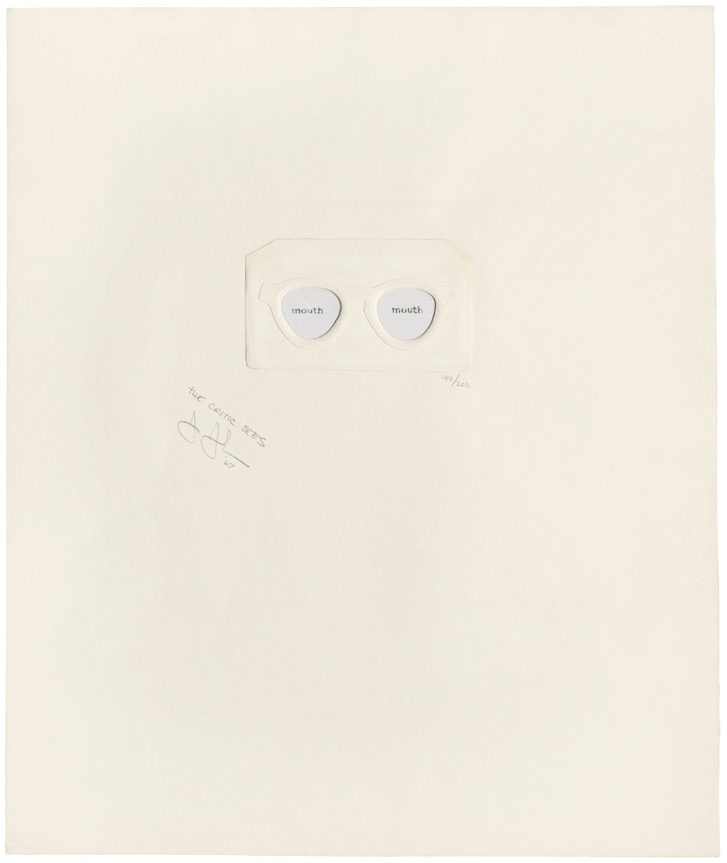 The Critic Sees, from Ten from Leo Castelli by Jasper Johns