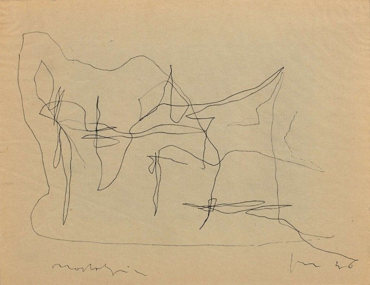 NOSTALGIA by Lucio Fontana