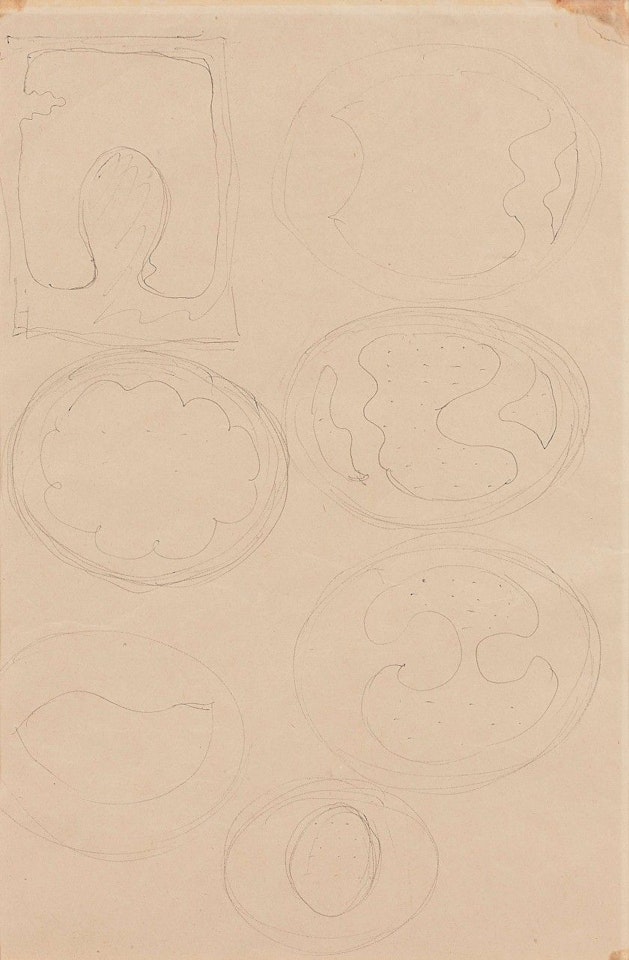 STUDI PER CONCETTO SPAZIALE, TEATRINO by Lucio Fontana