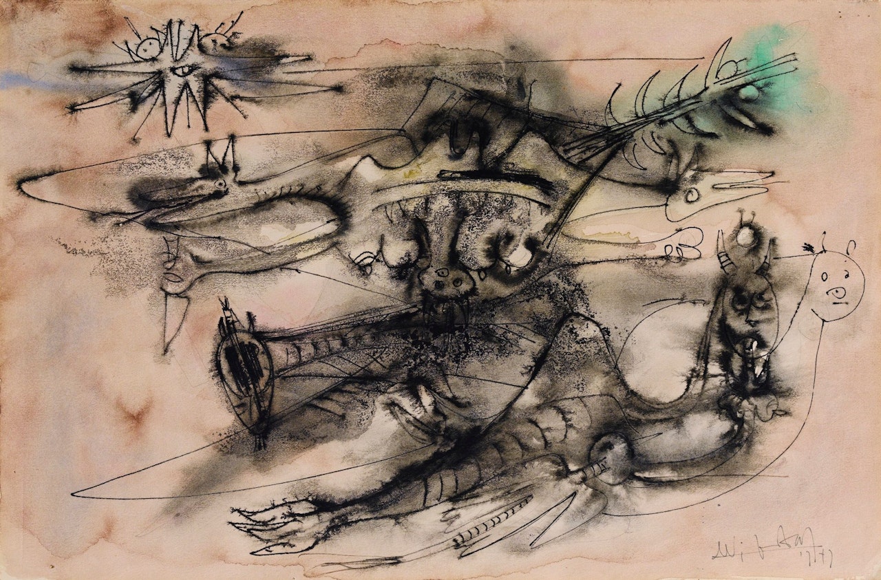 SANS TITRE by Wifredo Lam