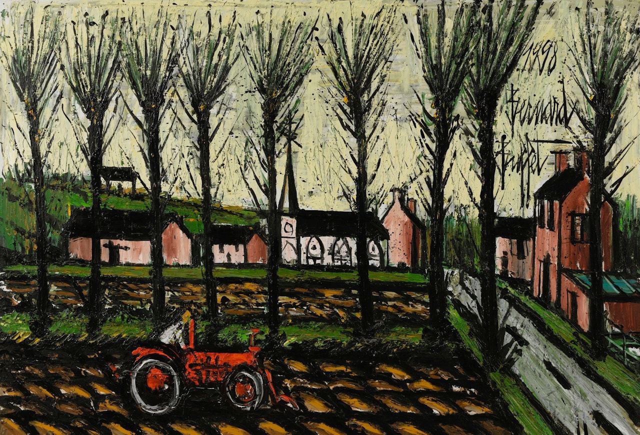 ENVIRONS D'ORCHIES by Bernard Buffet