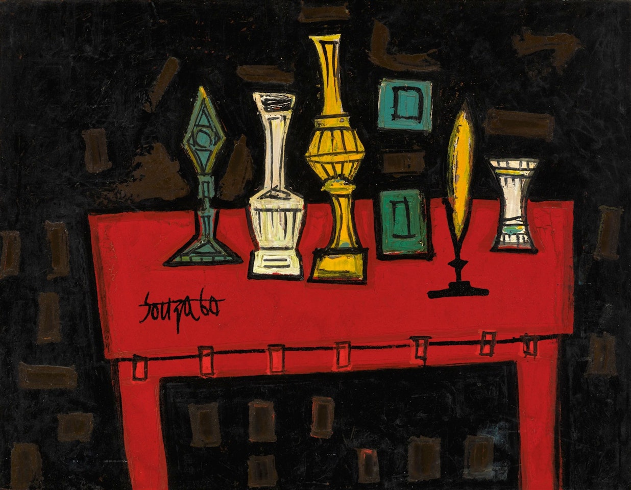 UNTITLED (LITURGICAL OBJECTS)  by Francis Newton Souza