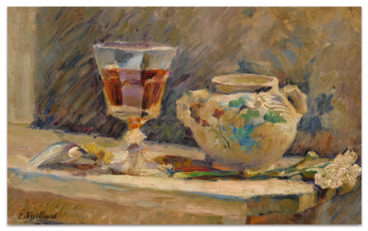 LE VERRE DE MADÈRE by Édouard Vuillard