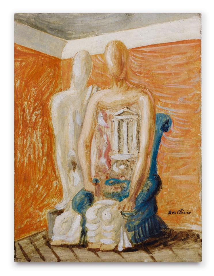 CONVERSAZIONE by Giorgio de Chirico
