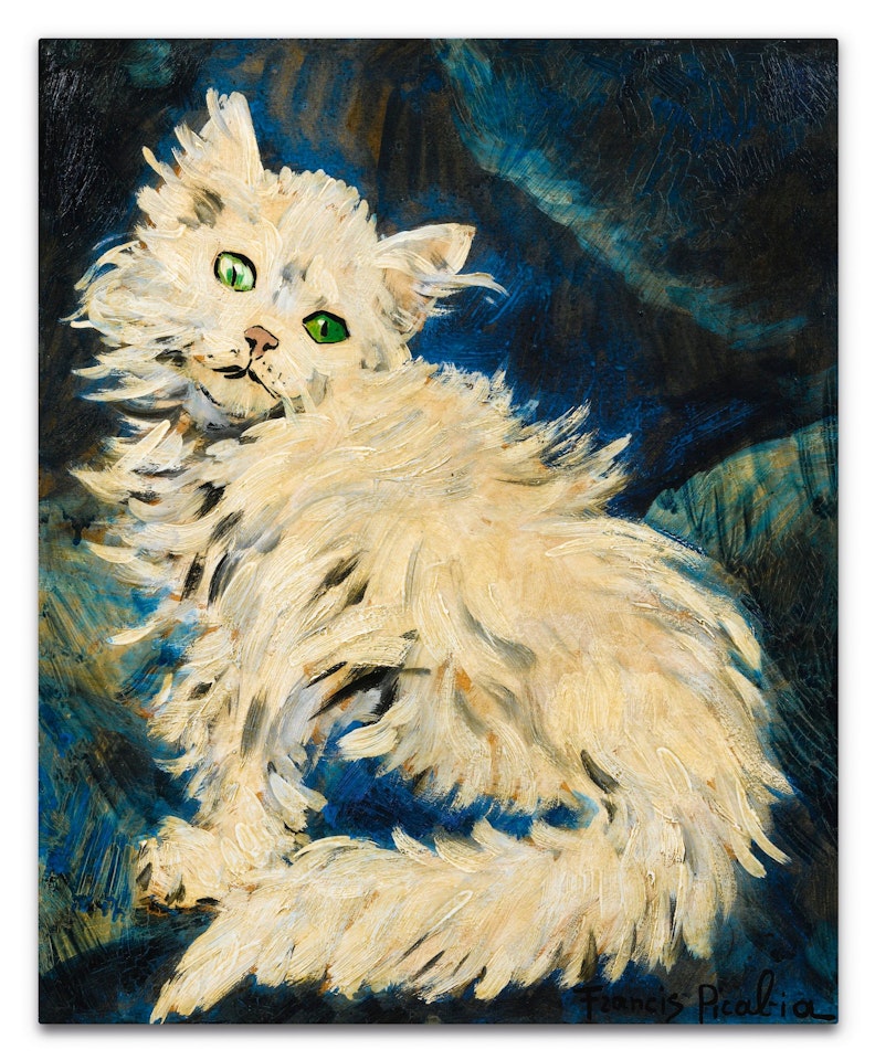 LE CHAT BLANC by Francis Picabia