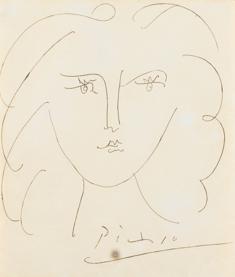 VISAGE DE FEMME by Pablo Picasso